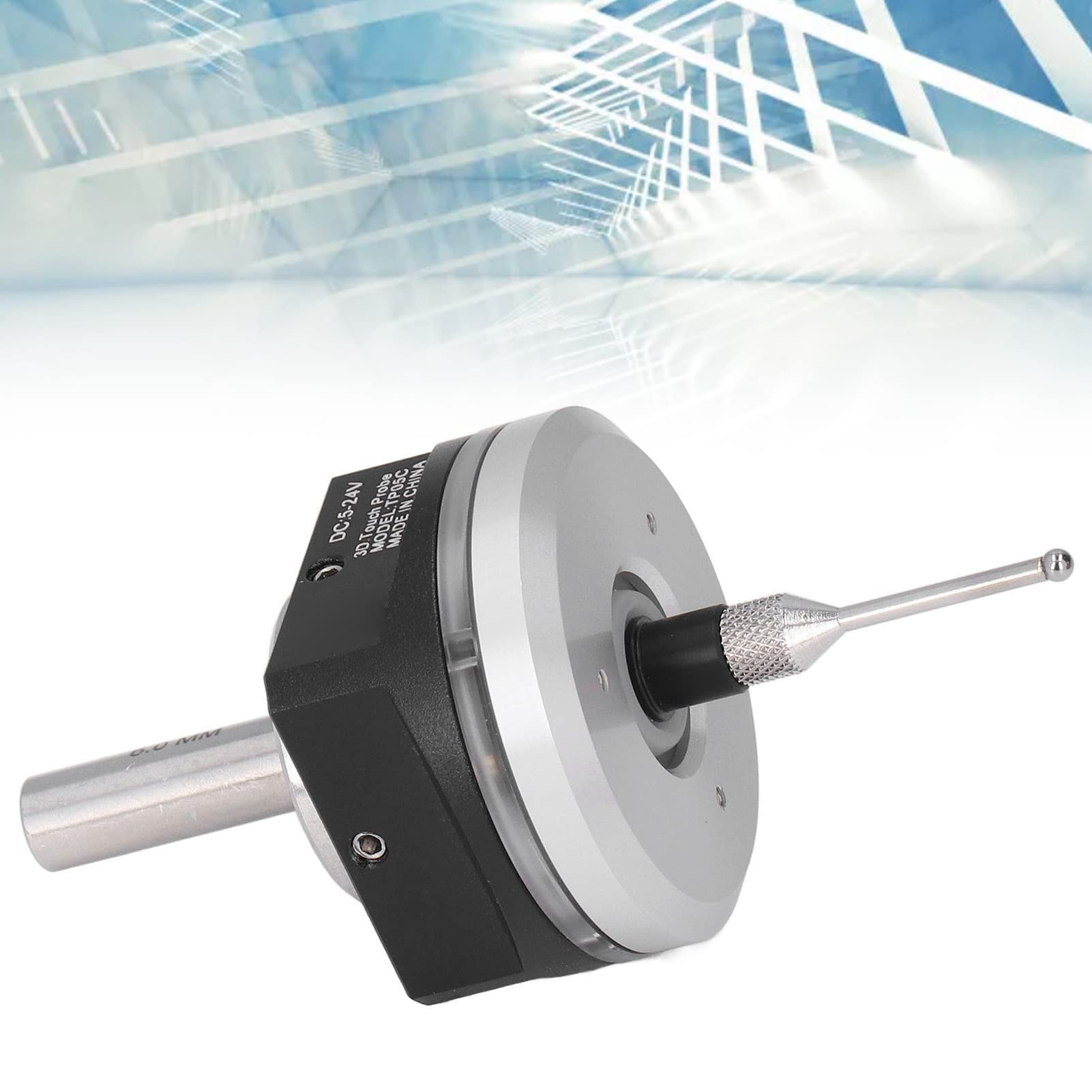 Hochpräziser 3D-Kantensucher, Wolframstahlkugel für -CNC-Geräte, DC 5~24 V