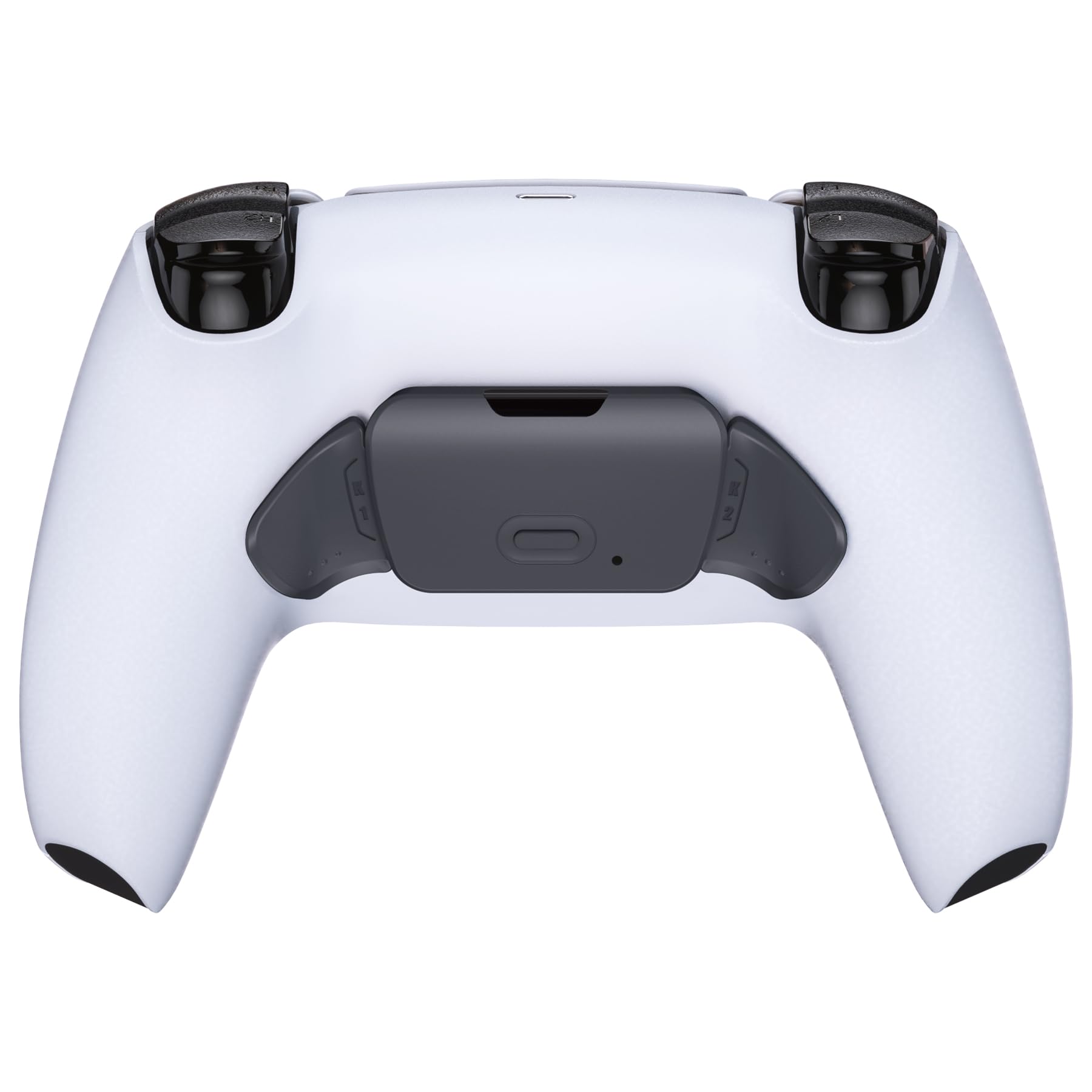 Klasyczna Szary Wymiana Przeprojektowana Back Button Housing Shell K1 K2 dla ps5 Controller eXtremerate Rise Remap Kit - Controller & Rise Remap Board Nie Są Wliczone W Cenę