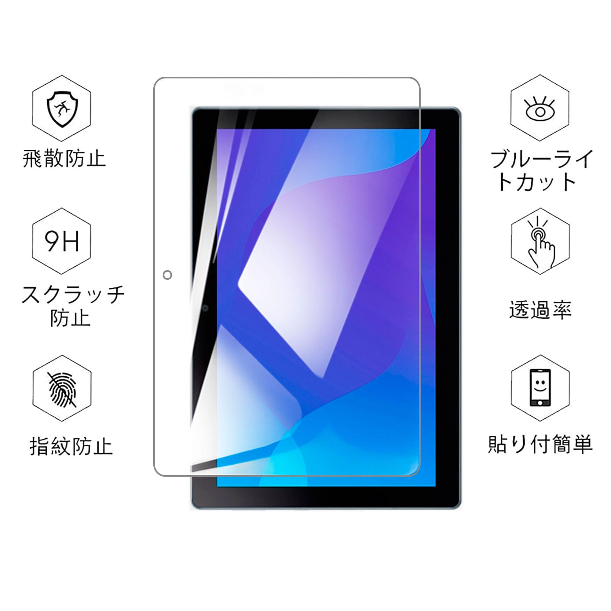 保護シート液晶保護フィルム【Hcsxlcj】TE102M3N1-B 用の対応 thursday_sf101-xp-1m4
