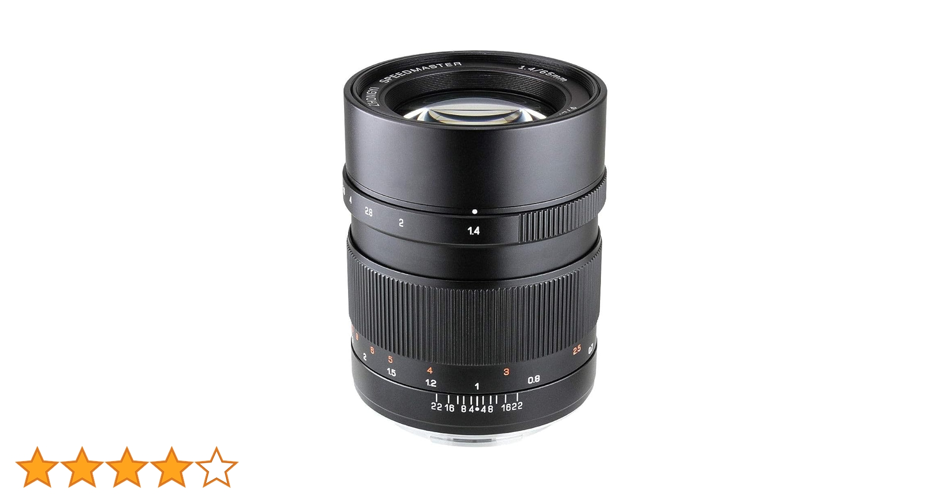 Amazon | Mitakon Zhongyi Speedmaster 65mm f/1.4レンズ Fuji