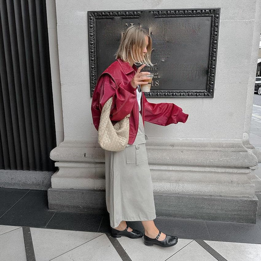 Long Skirts for Women Elastic High Waist Pockets Loose Casual Cargo Midi Skirt Going Out Womens Fall Clothes3