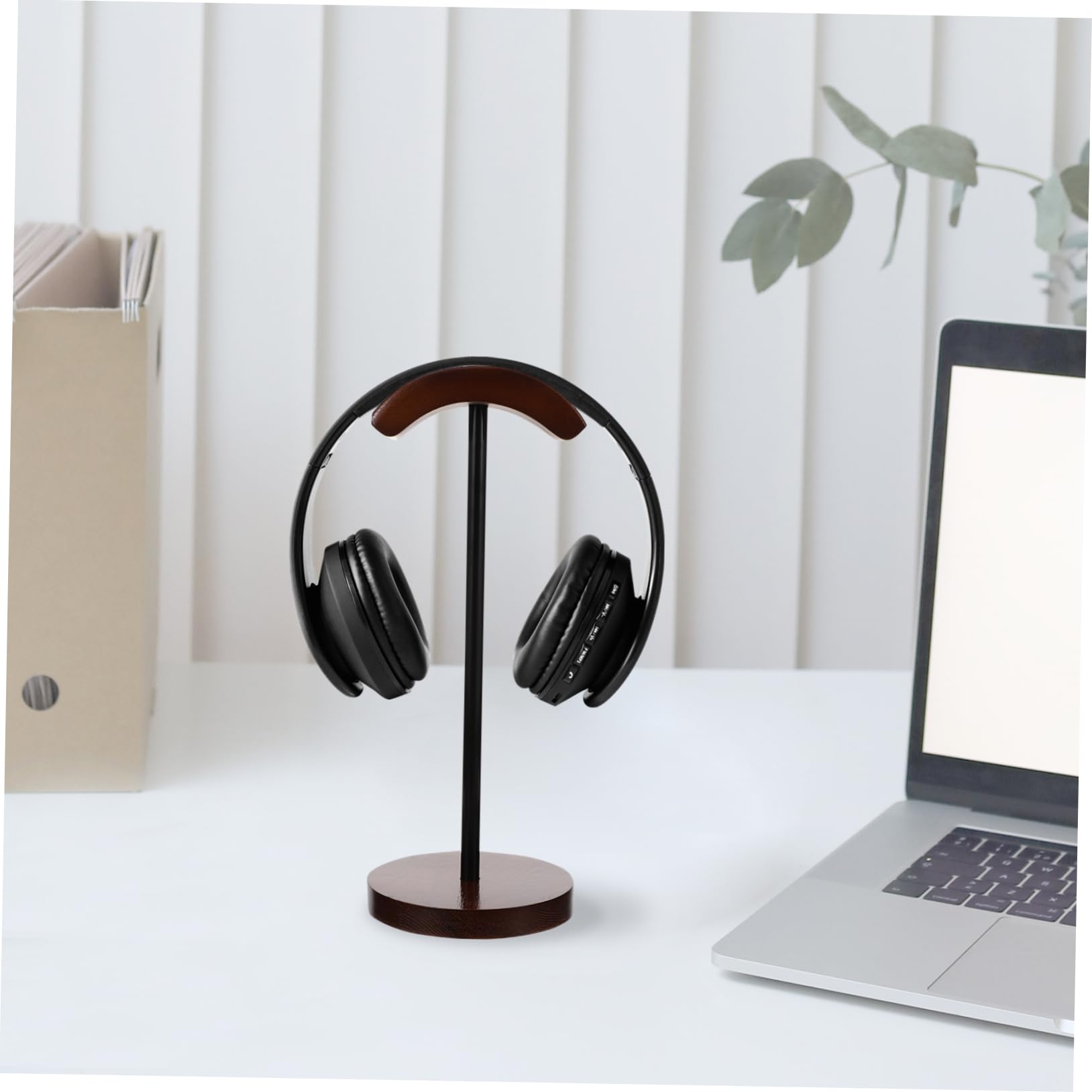 Soporte para Auriculares De Madera Soporte para Auriculares Soporte para Auriculares De Escritorio para El Hogar Y La Oficina