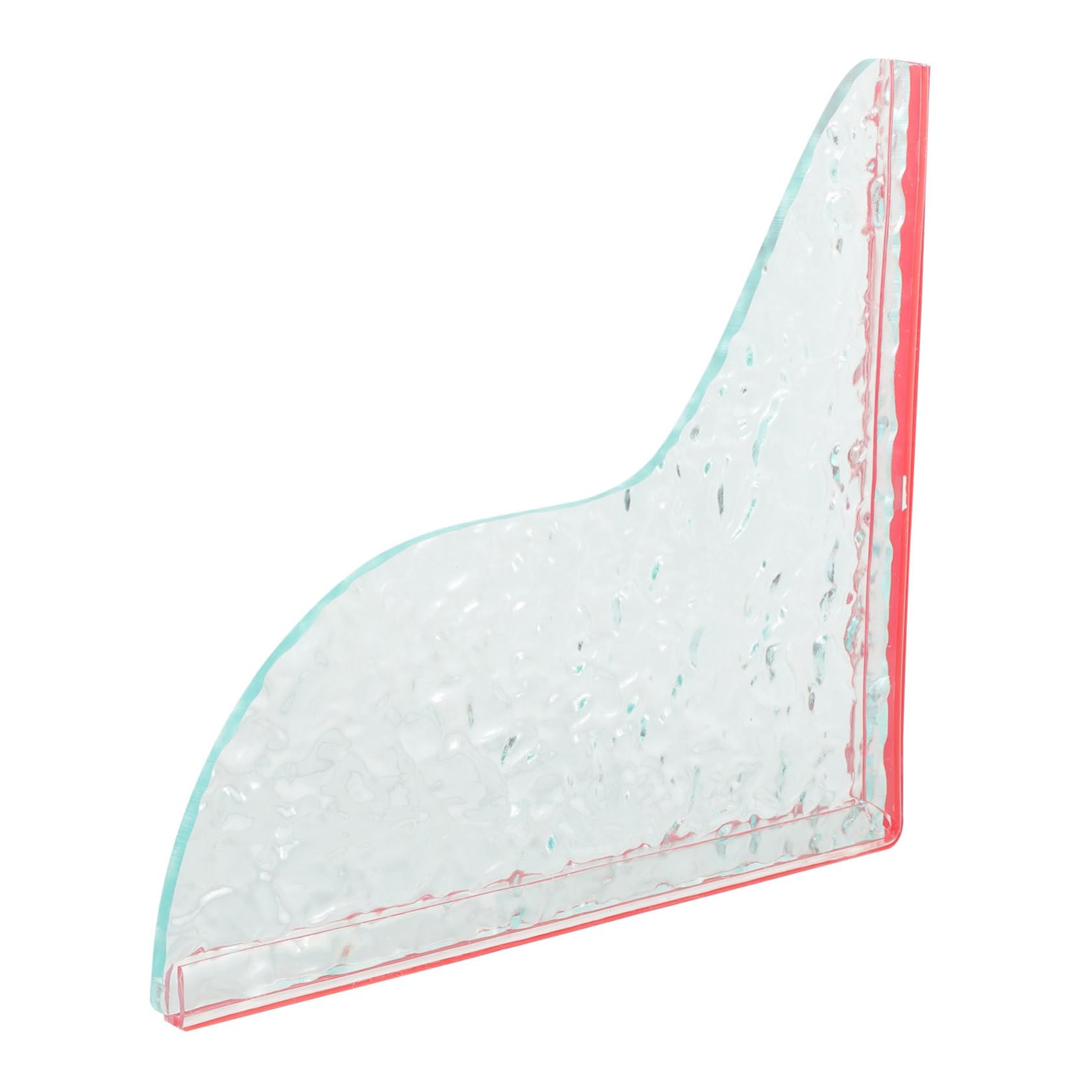 SEWACC Bathtub Splash Splash Guard for Bathroom Washbasin and Sturdy Design Decorative Water Wave Pattern Easy to Install for Home Use