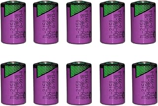 10pcs Tadiran TL-2150 for Siemens PLC Battery 0-9913-0 3.6V Lithium Battery -55°C to +125°C