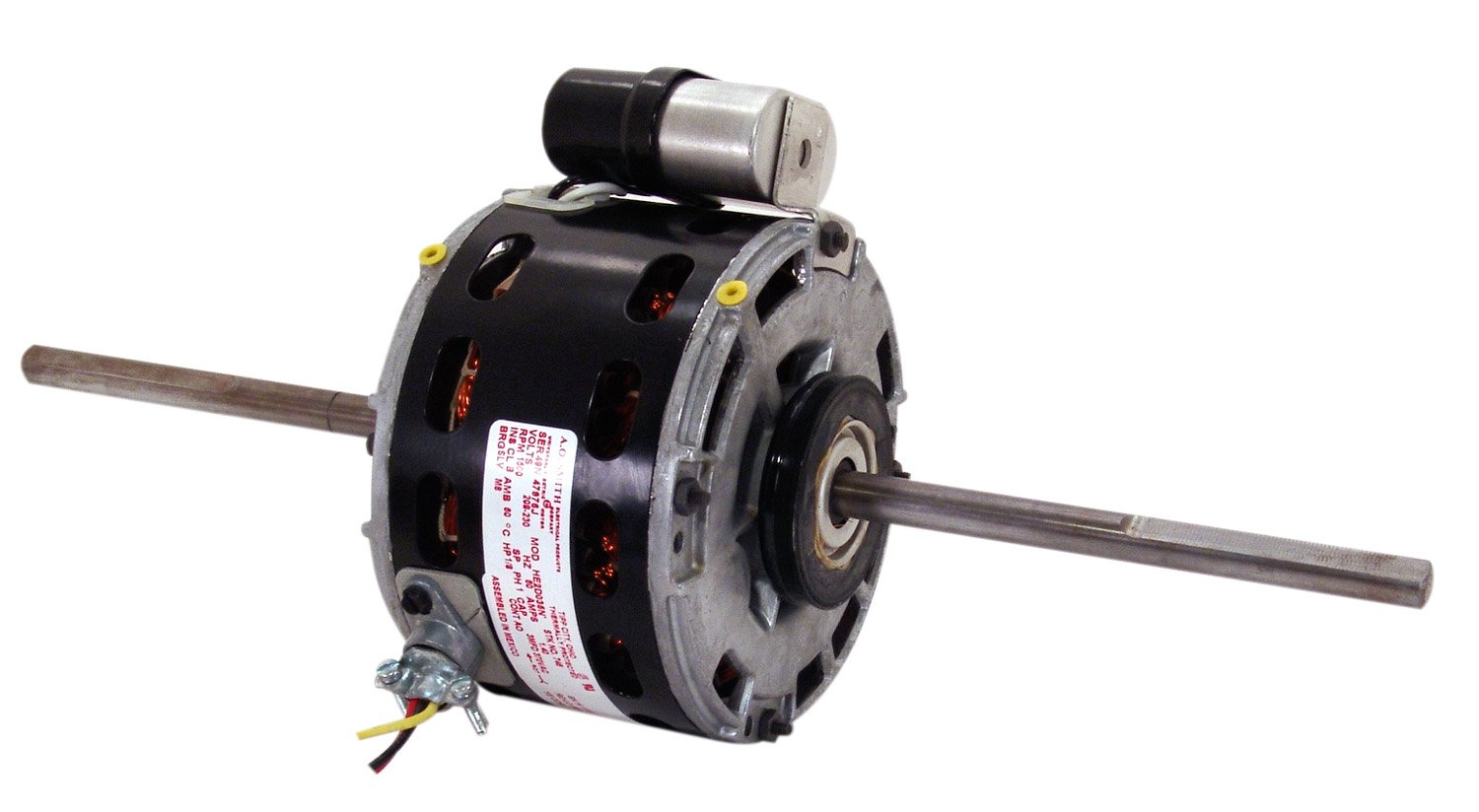 AO Smith 748 5.0-Inch Frame Diameter 1/6 HP 1550 RPM 120-Volt 3.7-Amp  Sleeve Bearing Fan Coil - Electric Fan Motors - Amazon.com