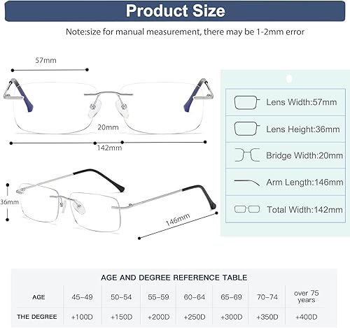 Miniatura 5 de SUGLSS Lentes de lectura bifocales fotocromáticos para hombres y mujeres, bloqueo de luz azul, lector de computadora, lentes de sol transparentes de