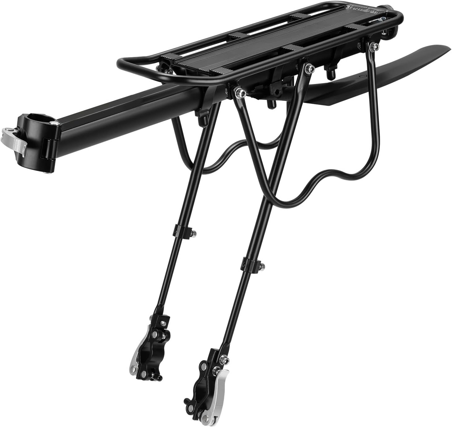 ROCKBROS Bicycle Pannier Rack Mountain Bike Pannier Rack Quick Release with Reflector 24-29 Inch With/without Mudguard Aluminium Alloy