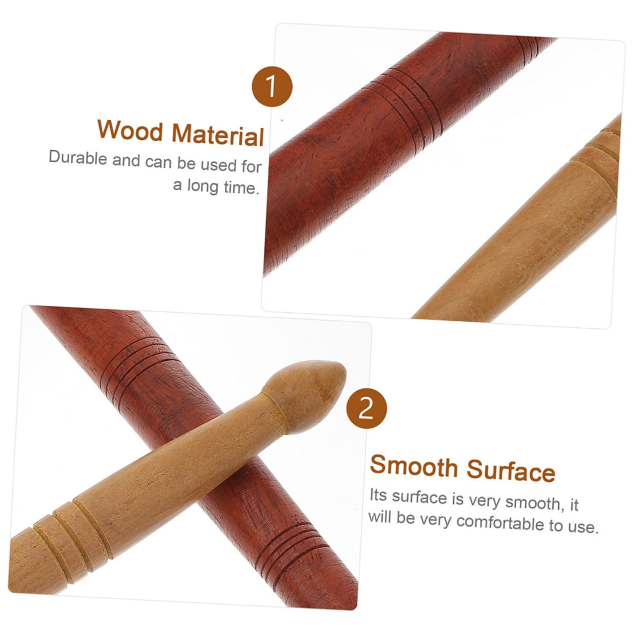 5 series Masajeador De Pies Con Palo De Madera Masajeador De Pies De Manos Herramientas De Masaje Manual Muscular De Espalda 4 piezas x 5