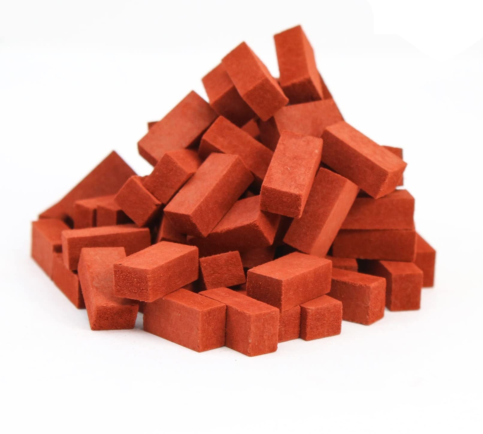 Build A Home MDF Bricks W8 X H16 X D 5.5 mm (500pcs) Realistic Miniature Bricks for Model Homes and DIY Projects