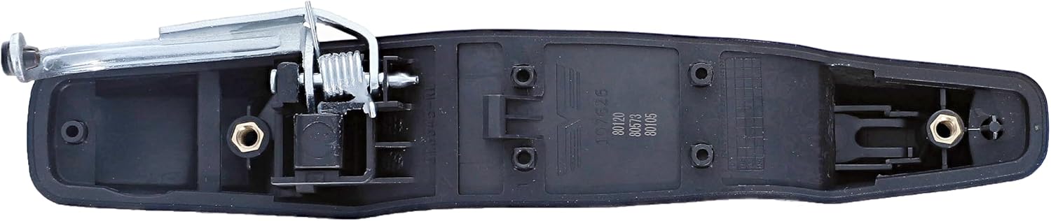 Dorman 80573 Rear Driver Side Exterior Door Handle Compatible with Select Cadillac/Chevrolet/GMC Models, Smooth Black