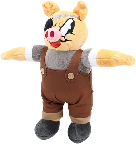 Miniatura 3 de uiuoutoy Figura de peluche de cerdo de cerdo de 12 pulgadas