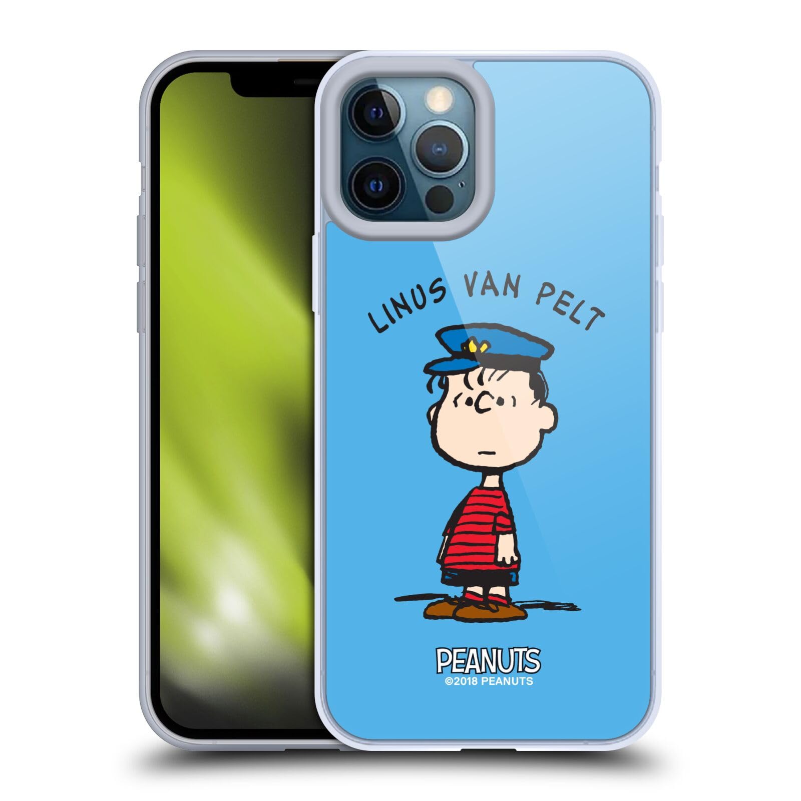 Carcasa Peanuts Linus Van Pelt para iPhone 12 Pro Max en Gel de Silicona Flexible 8