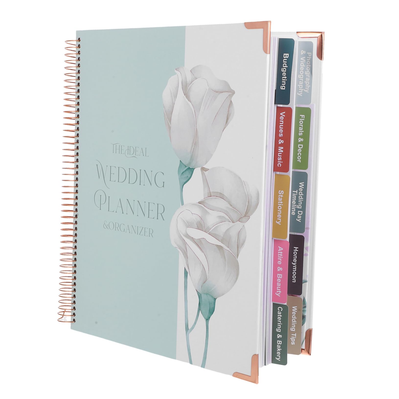Hochzeitsplanerbuch für Braut Planungsbuch aus Papier mit Detailliertem Zeitplan und Verlobungsplanung für Hochzeitsplanung