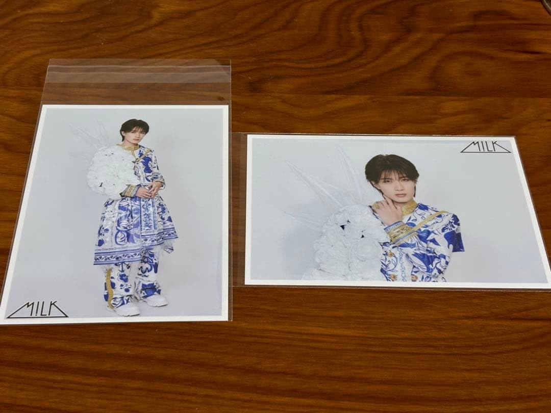 Amazon.co.jp: M!LK生写真64杯目 山中柔太朗2枚 : おもちゃ