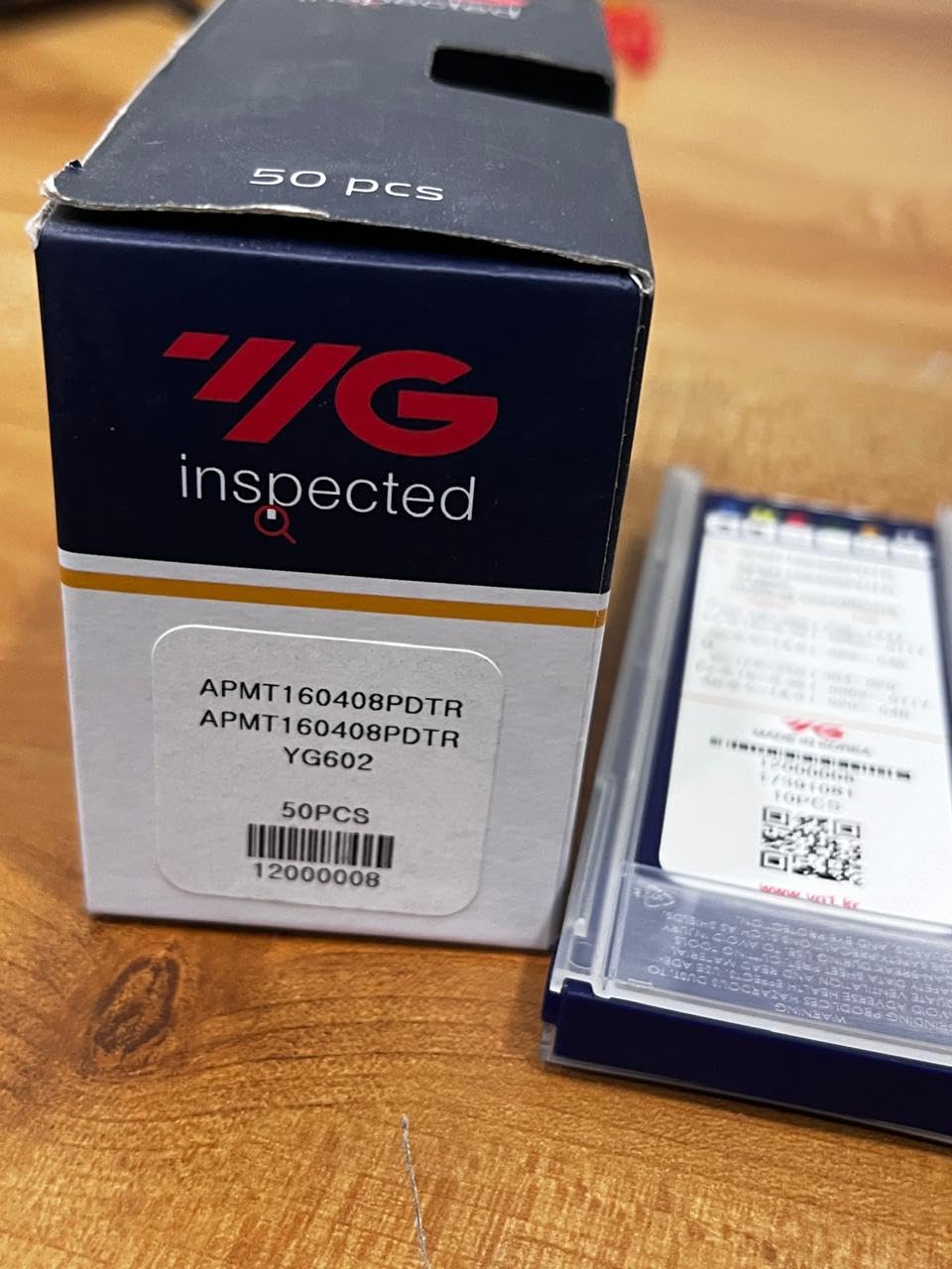 YG1 APMT160408PDTR YG602 Carbide Insert for milling Cutters, CNC