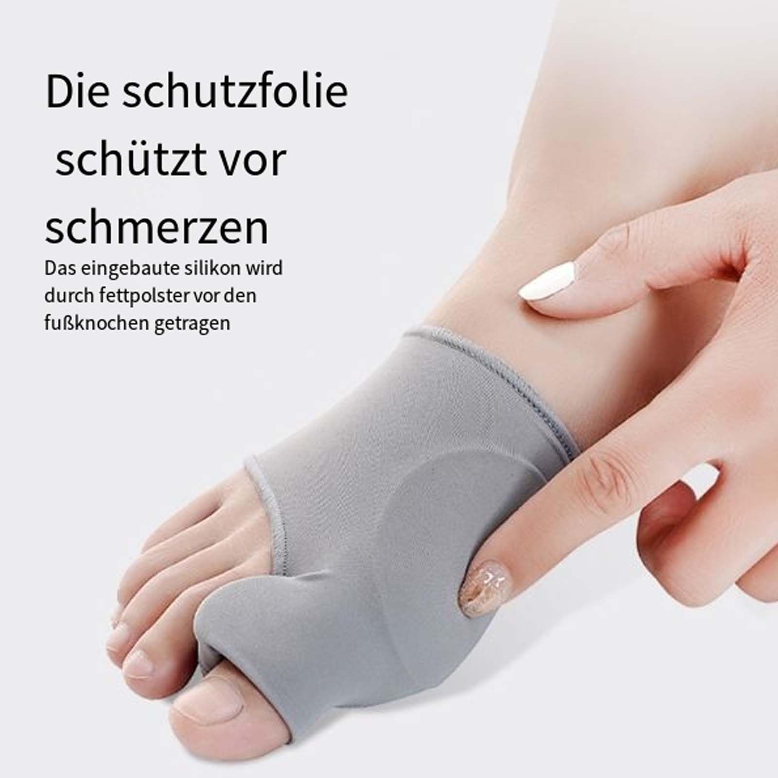 Hallux Valgus Korrektor Socken - Unsichtbar & Bequem Für Damen/Herren