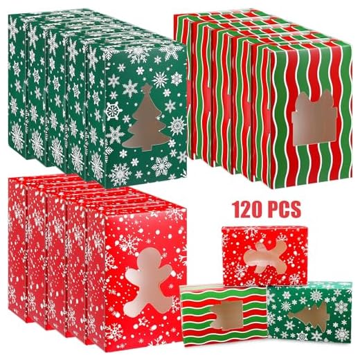 Christmas Cookie Boxes for Treats and Gifts