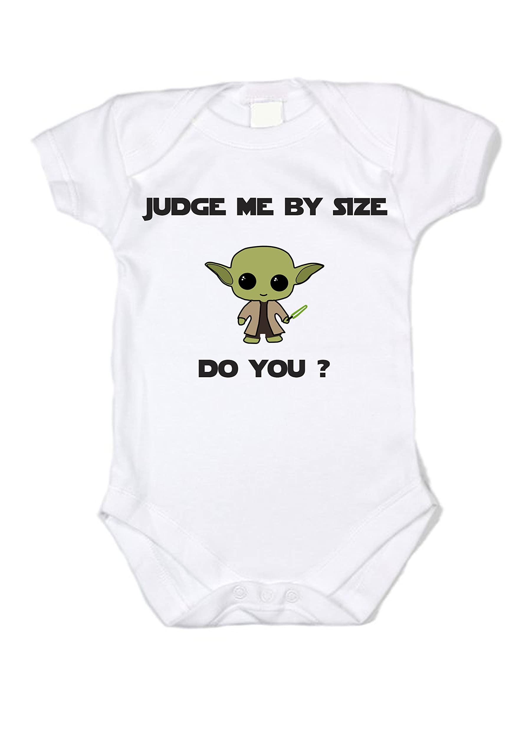 MiMa Apparel Judge Me By Unisex Baby Bodysuit