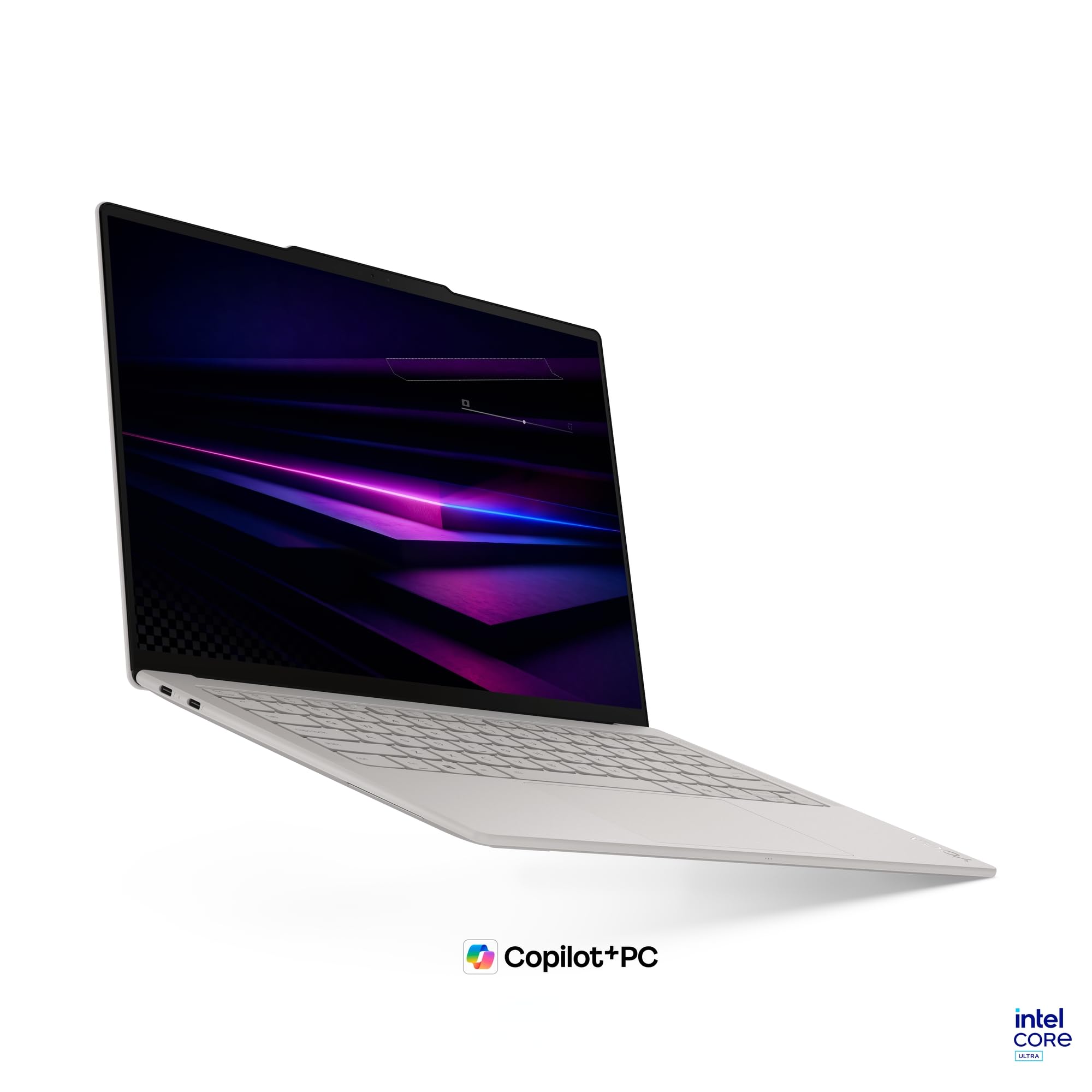 Lenovo Yoga Slim 7 Ultra Aura Edition Laptop | 14"2.8K WUXGA OLED Touch Display | Intel Core Ultra 7 355 | 32GB RAM | 1TB SSD | Intel ARC Grafik | Windows 11 | QWERTZ | Seashell |3 Monate Premium Care