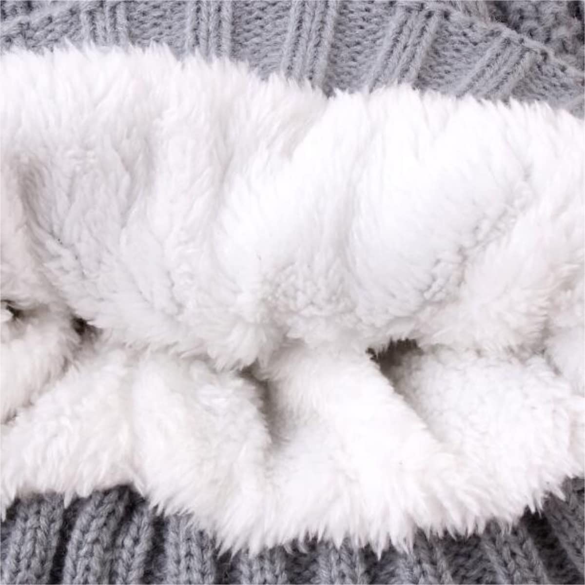 Cappello Uomo Donna Invernale Cappello Invernale Berretto Caldo Lavorato A Maglia A Trecce per Donna con Berretto A Teschio con PON PON in Pelliccia Sintetica Berretto Invernale Uomo Donna