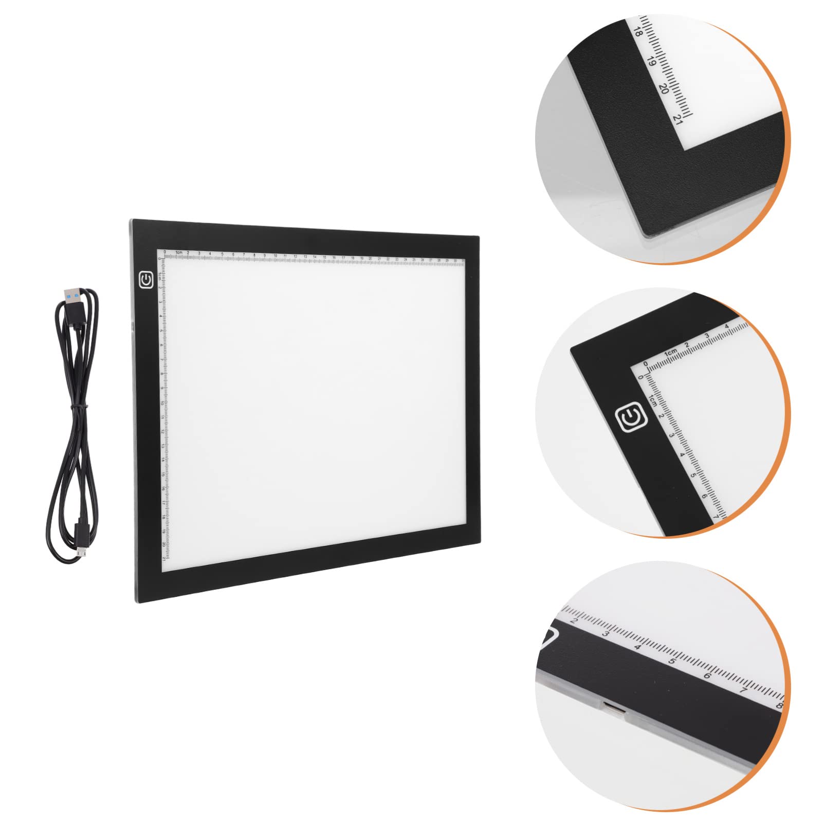 LALAFINA 1 Set Copy Table Light Table for Tracing Light Pad Painting Supply LED Drawing Household Light Boards Drawing Accessory Convenient Light Table LED Artcraft Lightbox Plastic
