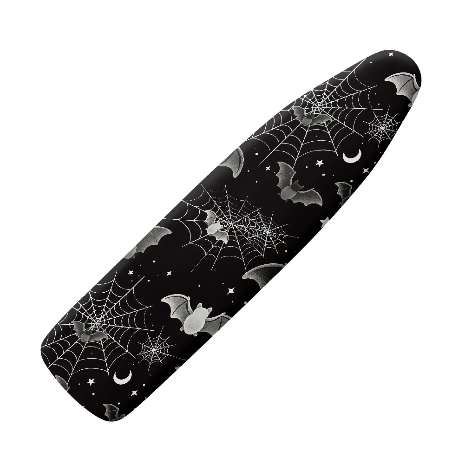 Rwmmla Bat Ironing Board Covers 110X30 Heat Reflective Cotton Polyester Blend, Elasticated Drawstring Fastening, Scorch Resistant For Steam Iron110x30cm/43X12in