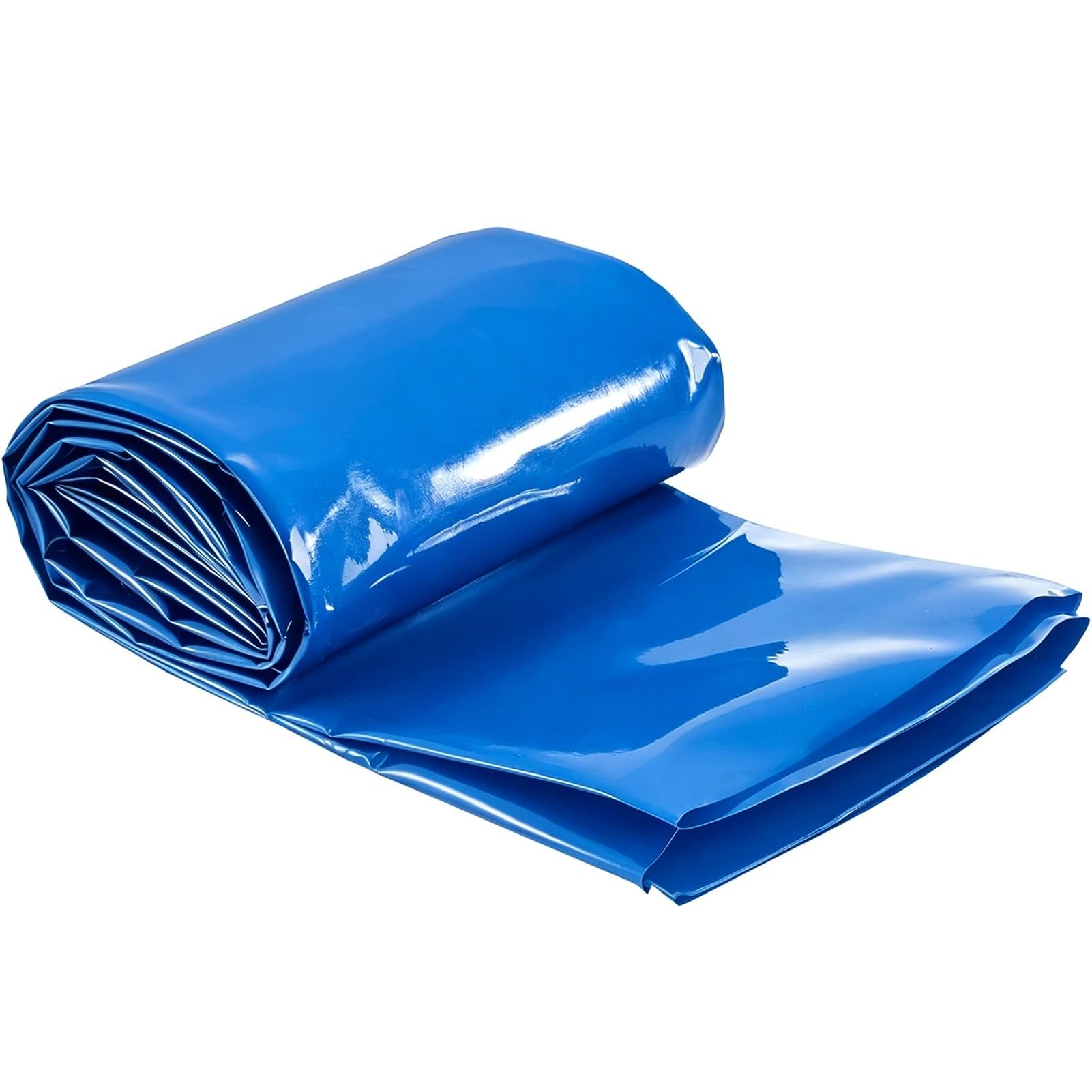 Yopappol Flexible Blue HDPE Pond Liner, 2x8m 3x7m 5x6m 6x12m 8x12m Multi-Purpose Waterproof Tarp for Swimming Pools, Water Gardens & Landscaping(4x10m(13.1x32.8ft))