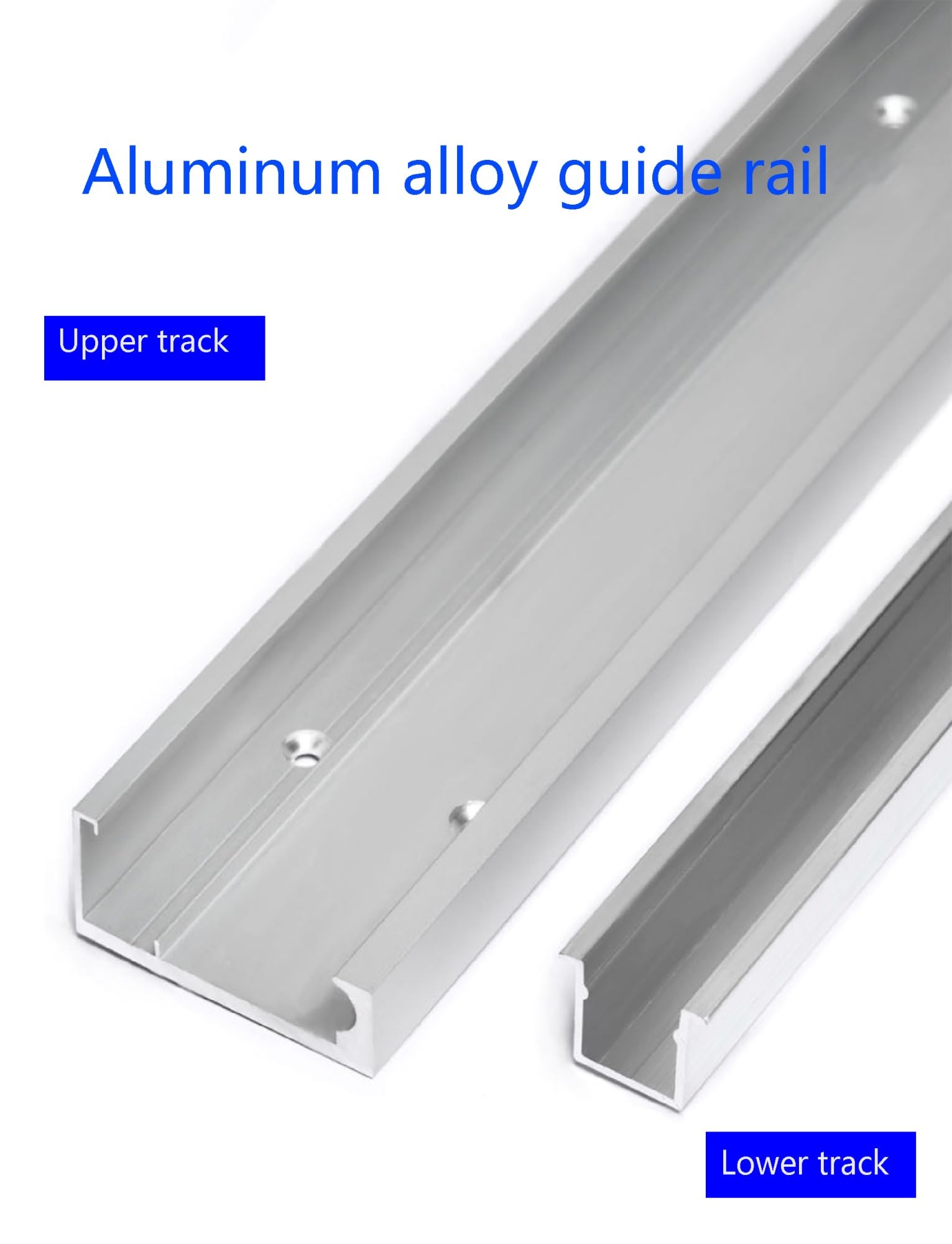 Kit de herrajes for puertas corredizas de granero invisibles con doble cierre suave y sin rieles for dormitorio y cocina.(1.2m/3.9ft)