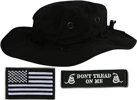 Gadsden and Culpeper Operator Boonie Hat Bundle & Patches - USA/DTOM