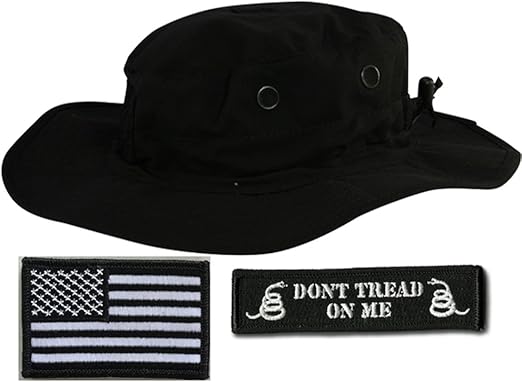 Gadsden and Culpeper Operator Boonie Hat Bundle & Patches - USA/DTOM