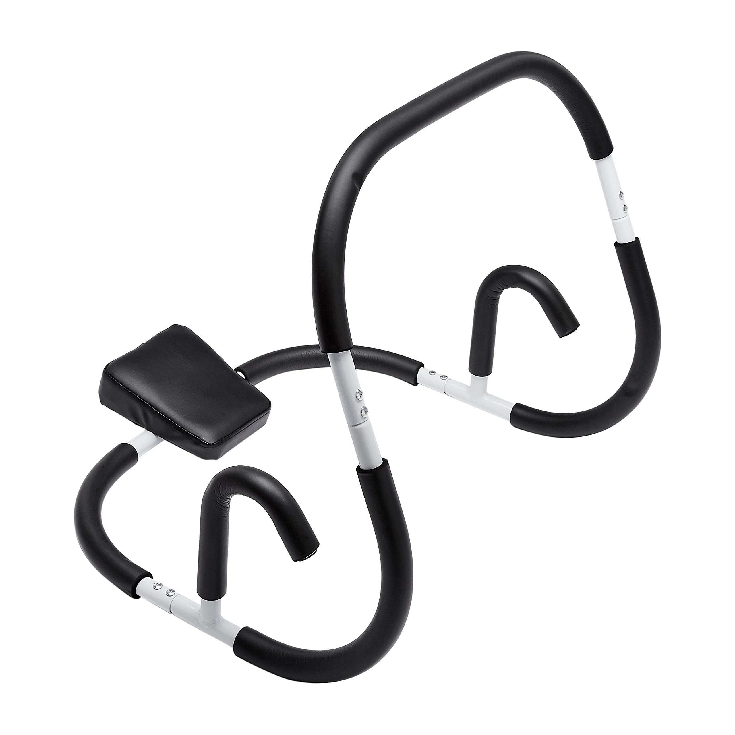 Sponsored Ad - amazon basics Abdominal Crunching Exerciser with Hand Support | Easy Assembly | Durable Alloy Construction| Black | Max. Weight: 100 Kgs