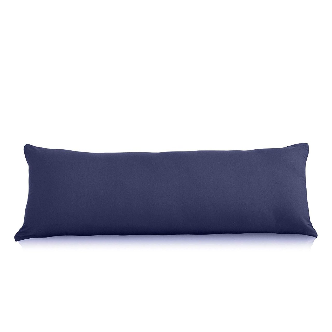 Sleep&Snuggle Long Bolster Pillowcase to Fit King 60”/ 152cm Body Pillow Neck Support Pregnancy Maternity Orthopaedic Support Comfort and Soft Case - Navy Blue — image 1