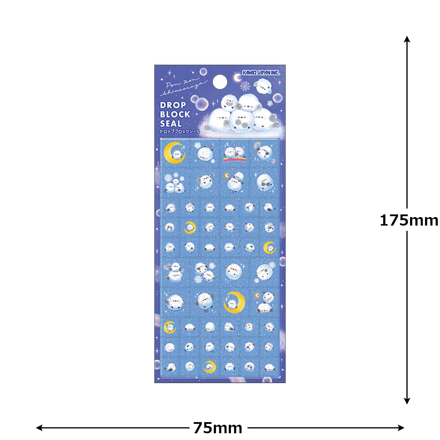 Amazon.co.jp: カミオジャパン シール ドロップブロックシール