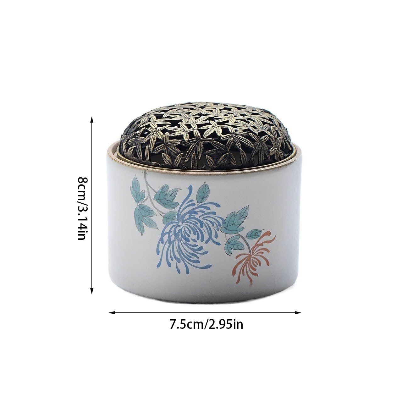 Porte-encens Bouddha Backflow Encens Brûleur Aromathérapie Personnalité Créative Zen Fortune Maison Salon Salon Salon Bureau Décoration Décor De Spa (Color : C