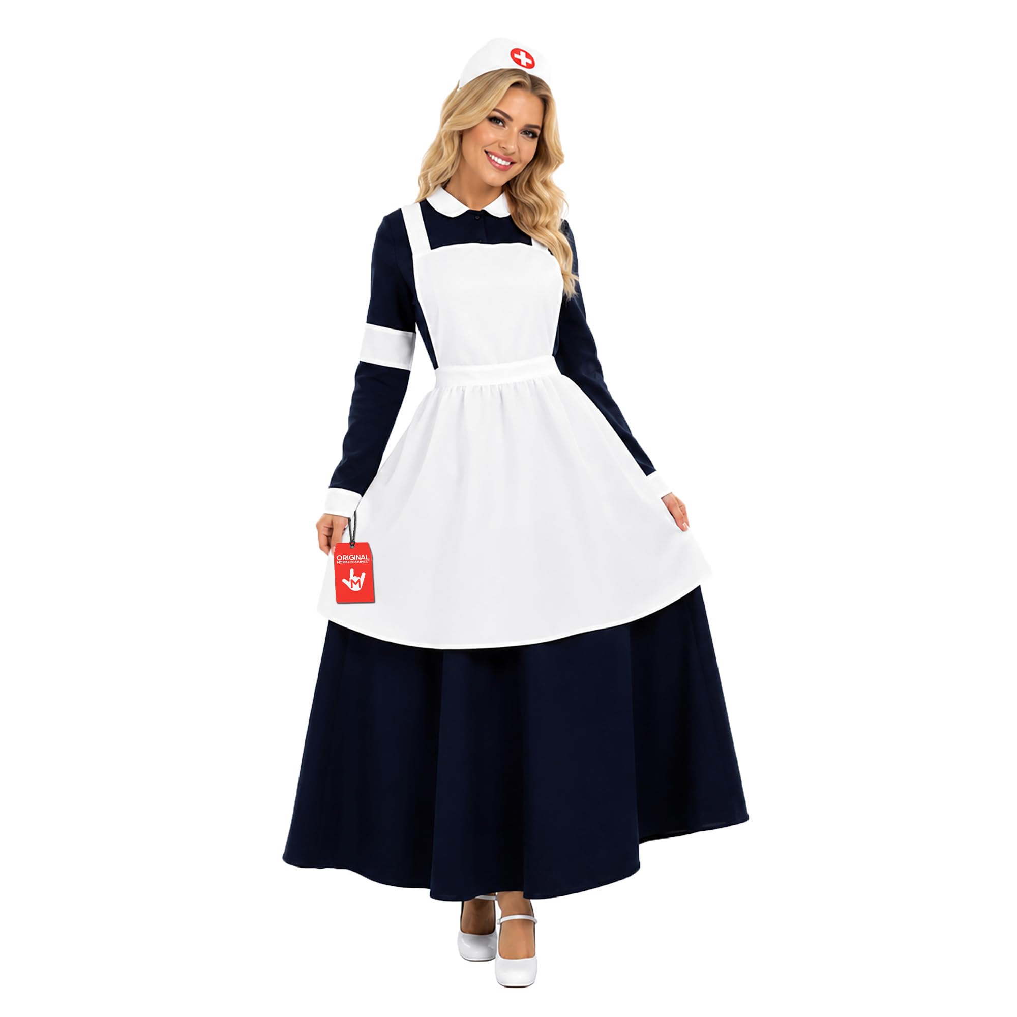 Fun Shack Kostüm Krankenschwester für Damen, Perfekt für Halloween und Karneval, Faschingskostüm 2025
