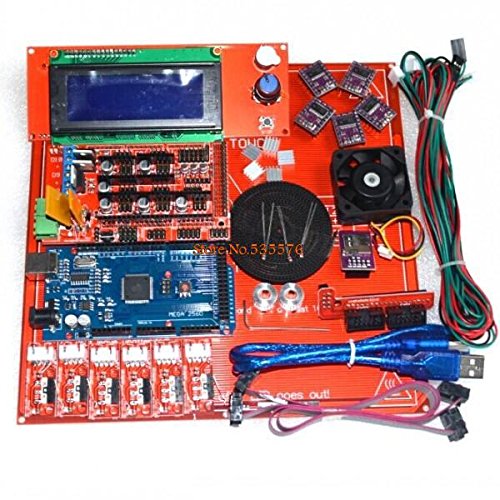 LIGHTHINKING Reprap Ramps 1.4 Kit with Mega 2560 r3 + Heatbed mk2b