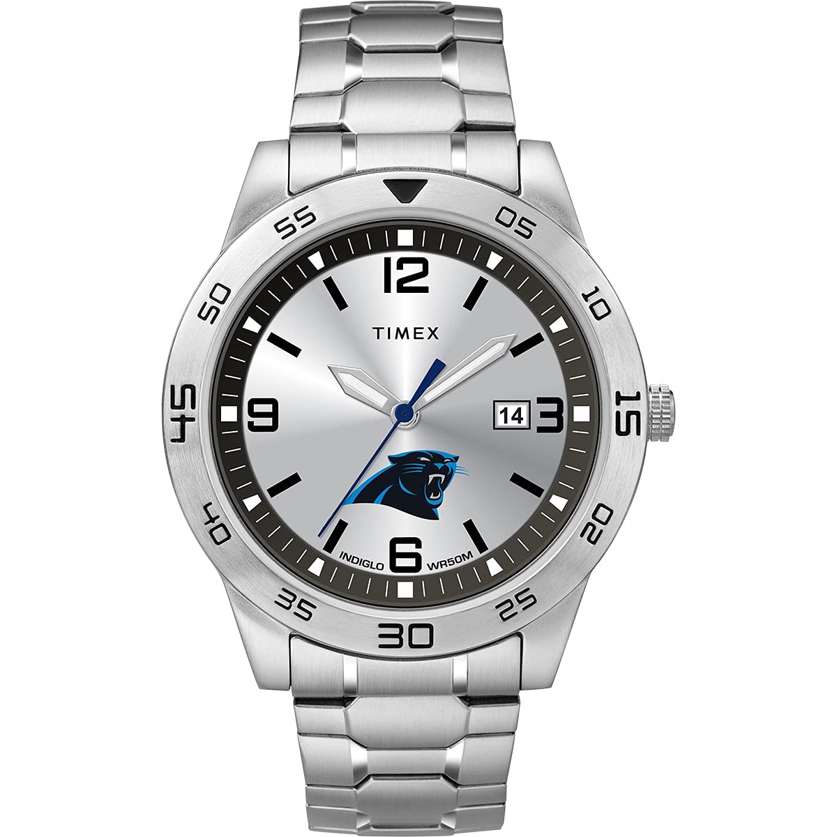Timex Tribute Men's Citation 42mm Quartz Watch with Stainless Steel Strap