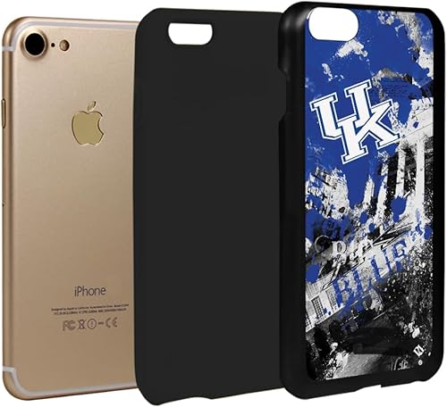 Miniatura 56 de Guard Dog NCAA - Funda híbrida para iPhone 7/8/SE Paulson Designs, color negro Marea carmesí de Alabama