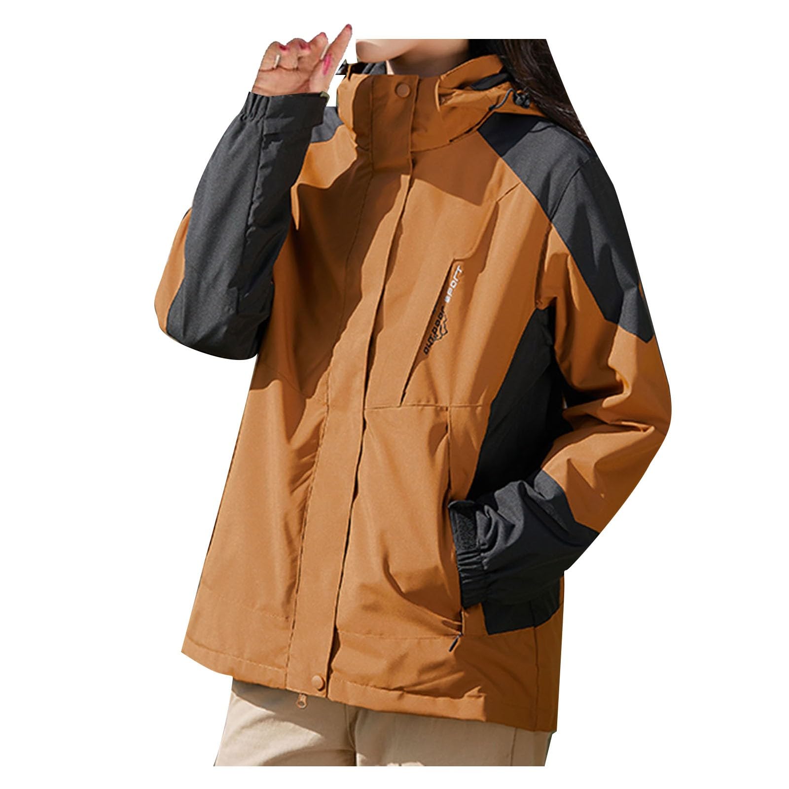 Waterproof Jacket In Jacket Womens Plus Size Rain Jacket Women