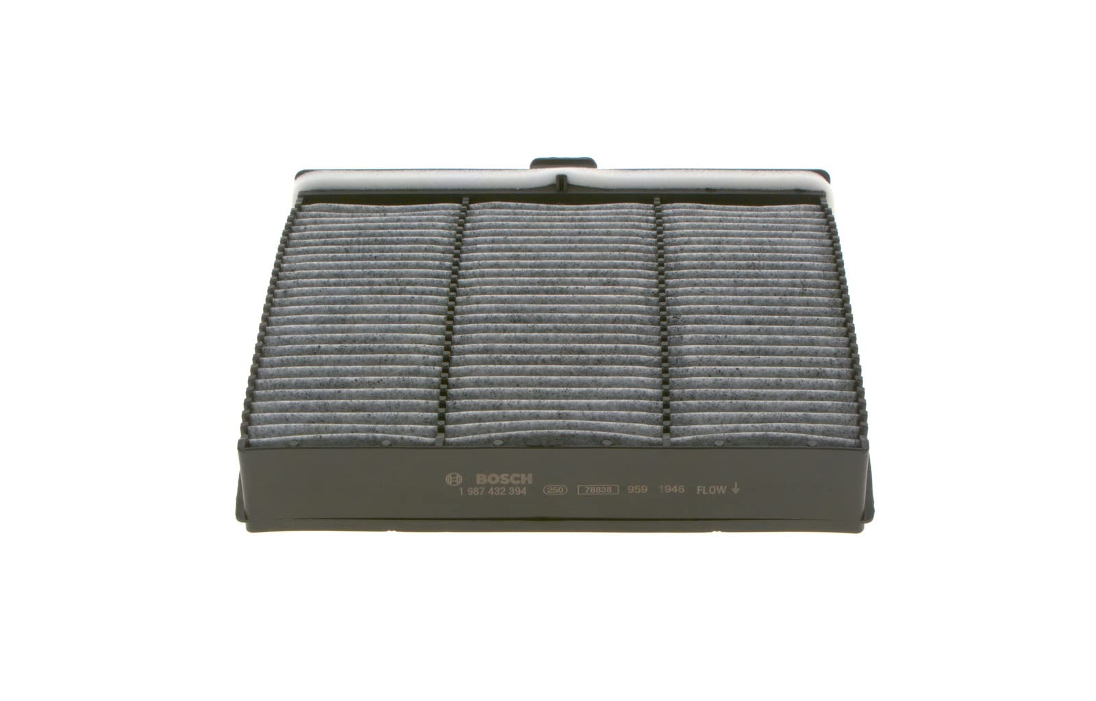 Bosch R2394 Filtro de Habitáculo de Carbón Activo - Filtro de Repuesto Contra Olores Desagradables, Polen y Polvo, Para un Aire más Limpio en el Vehículo