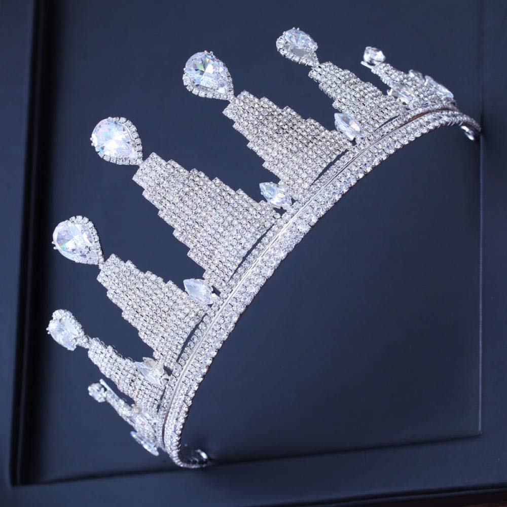 Tiara Ruinuo 316L'Alliage Coiffe De La Couronne d'anniversaire De Luxe Beauté Show Femmes Simple Fashion Mariage Accessoires Cheveux Serre-Tête Vintage Cadeau Parti