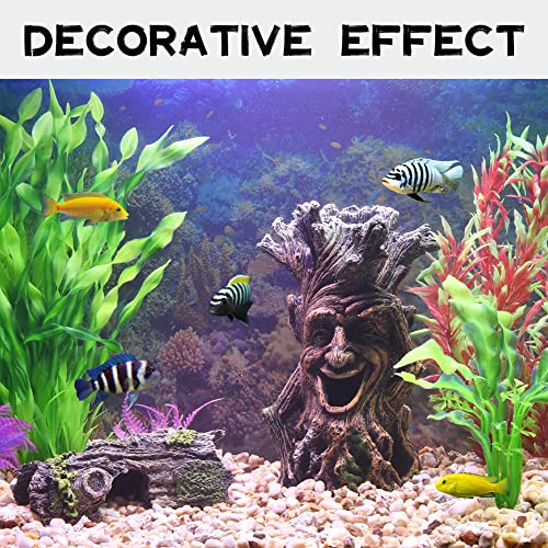 Image of Fish Tank Accessories-Hollow Tree Trunk Aquarium Decorations Disney Aquarium Decorations for Betta Hideout Caves Large Aquarium Decor Thematic Ornaments