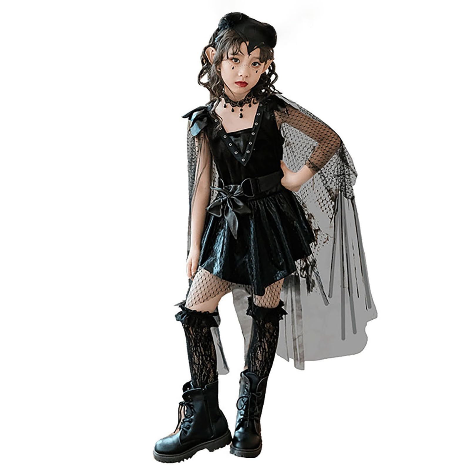 Hexenkostüm Kind Halloween Kostüm Kostüme Für Kinder Halloween Tutu Rock Set Mit Hut & Besen Für Kinder Sommerkleid Mädchen Kleid Party Karnevalskostüme Cosplay Party Verkleidung
