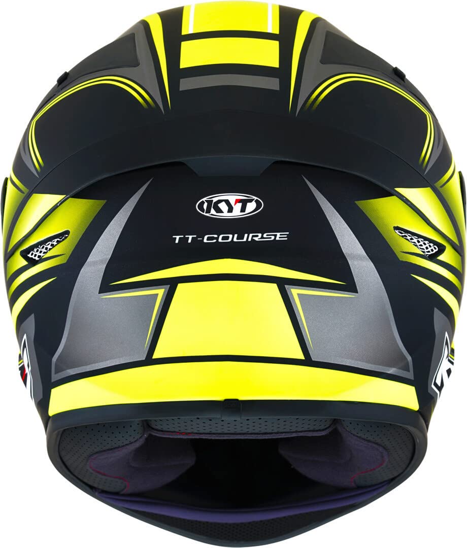 CASCO KYT TT COURSE TOURIST RED FLUO | KYT Taglia Int L