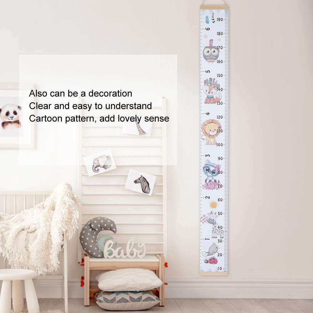 Adesivo Misura Altezza Bambini - Righello Da Parete PVC Per Camera 200cm - Foto 6