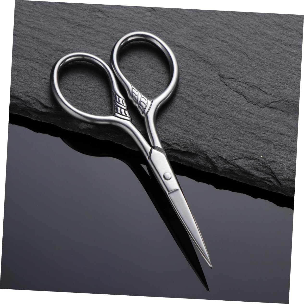 Men's Beard Scissors Scissors for Men Facial Trimmer Beard Grooming Stainless Steel