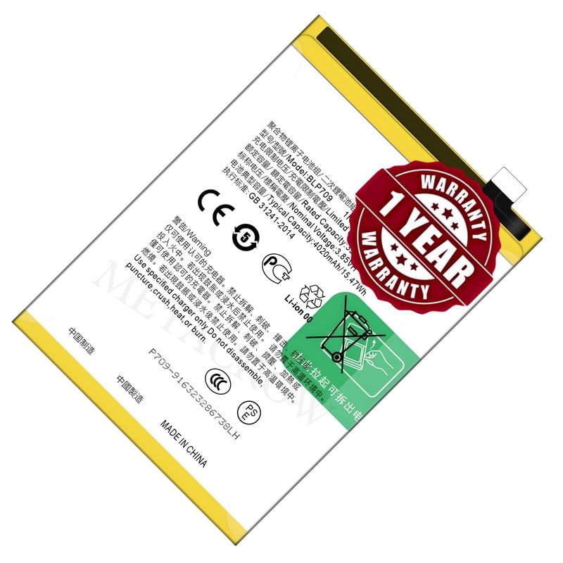 Image of Original BLP709 Battery Compatible for Oppo A9 (2019) (CPH1938, PCAM10) | A9x (PCEM00) - (4020mAh) - 1 Year Warranty JK1