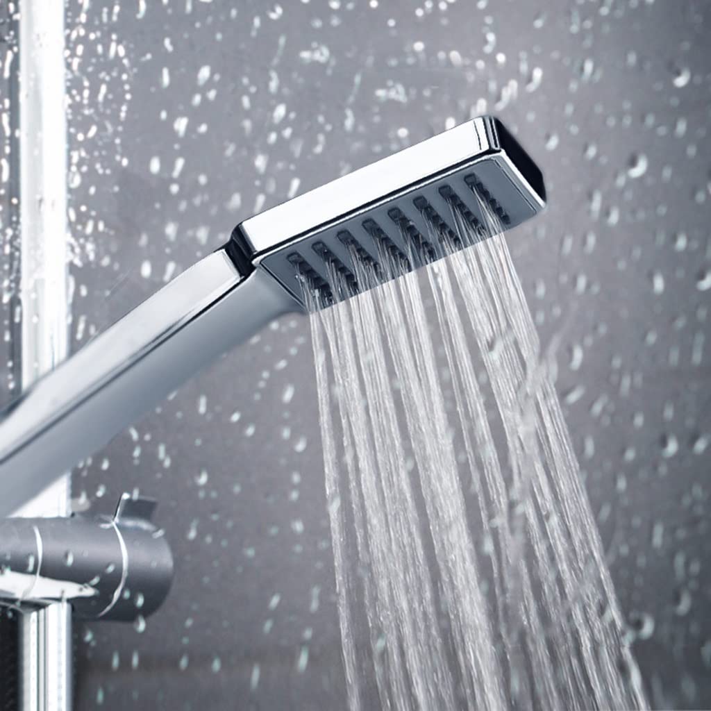 Pommes de douche sous pression au fini élégant et système de filtration intégré