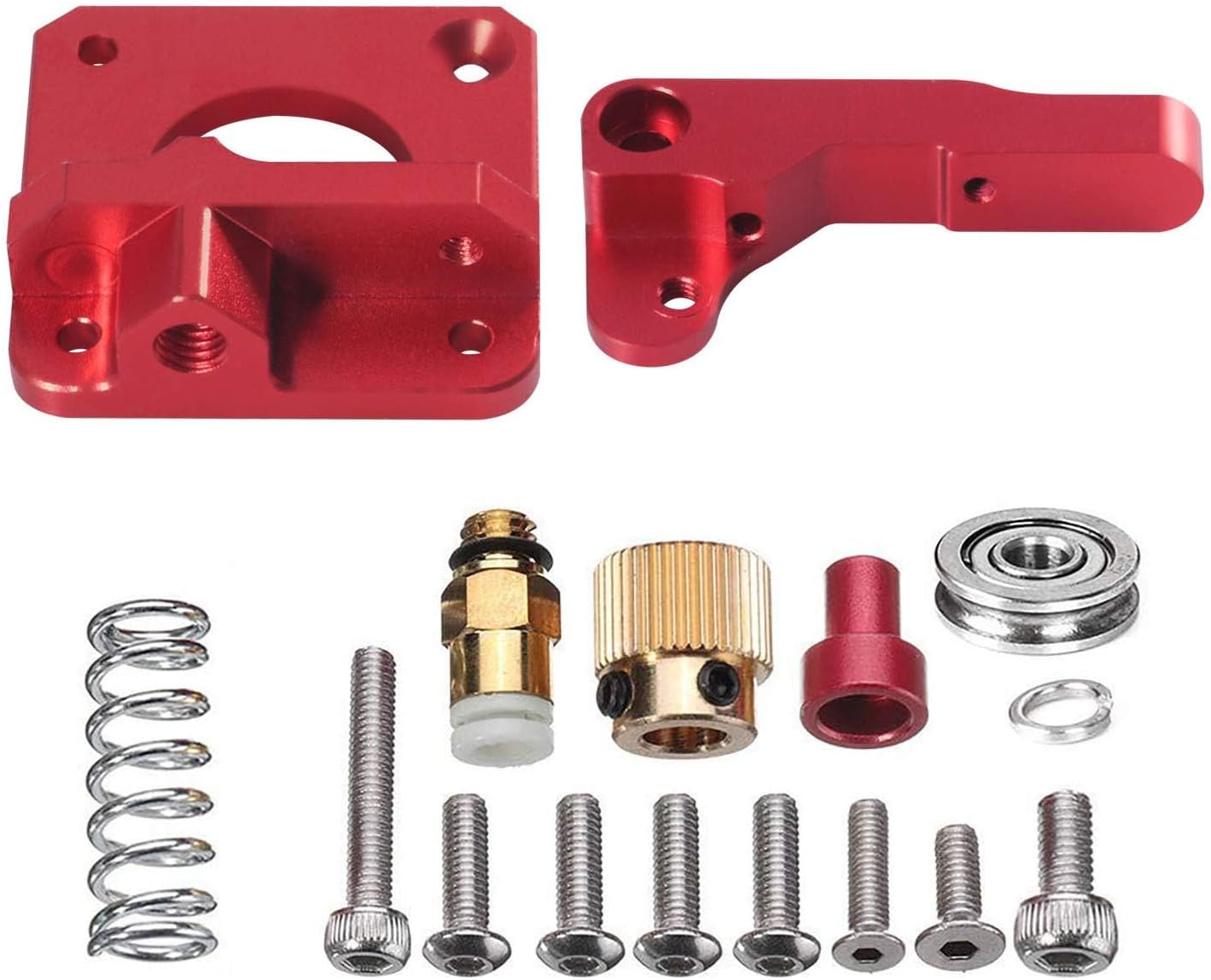 RIDEN NEE CR10 PRO All Metal Extruder Aluminum Alloy Extruder Block Compatible with -3/-3 Pro/CR-10/CR-10S Pro 3D Printer with 42 Stepper Motor pekdi