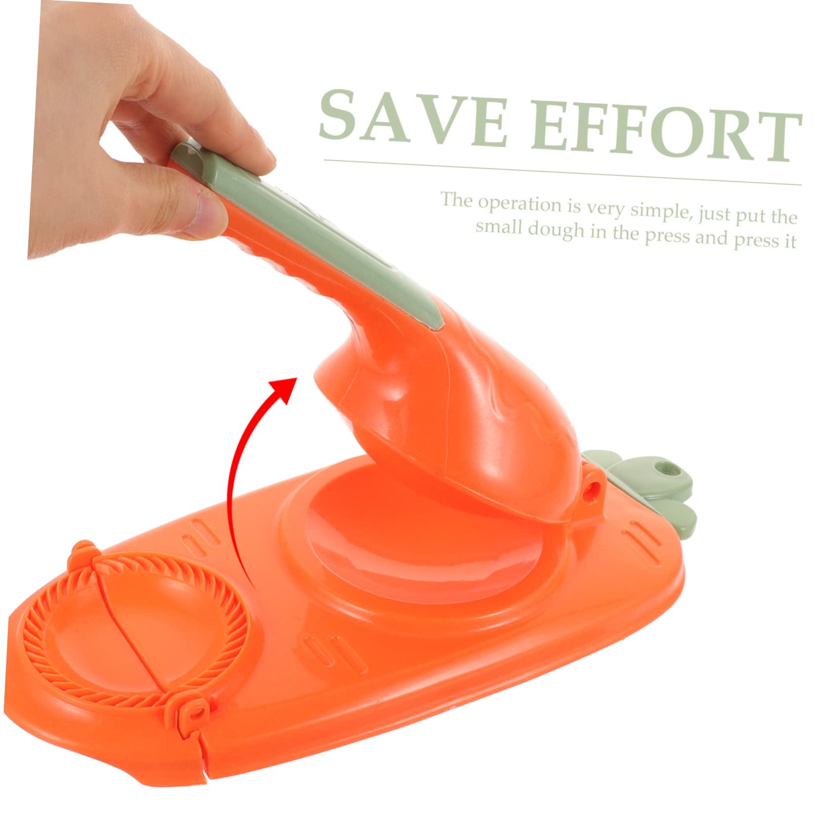 Cabilock Dumplings Maker Machine 2pcs Dumpling Wrappers Non-stick Surface Simple to Use Maintain